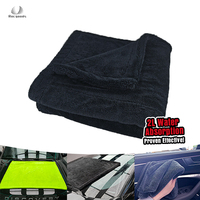 Serviette microfibre absorbante écologique pour voiture, moto et bateau, conforme RoHS, pour polissage et cirage