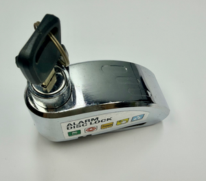 <span class=keywords><strong>Candado</strong></span> de <span class=keywords><strong>Disco</strong></span> <span class=keywords><strong>con</strong></span> <span class=keywords><strong>Alarma</strong></span>, Impermeable, Antirrobo, de Aleación de Aluminio, <span class=keywords><strong>para</strong></span> Motocicleta, Scooter, Bicicleta - Product Image 2
