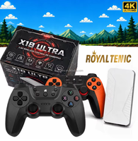 Desain Terbaru X18 ultra 128G 4K Game Stick Chip Amlogic S905X3 Konsol Video Game Retro 3D HD Pengontrol Nirkabel TV