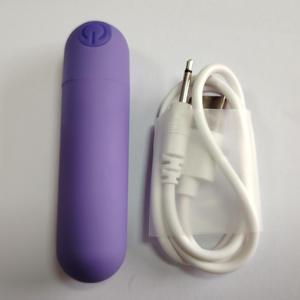 弾丸バイブレーターGスポットシリコンバイブレーターディルド女性用防水10振動モードセキュリティ大人のおもちゃ - Product Image 1