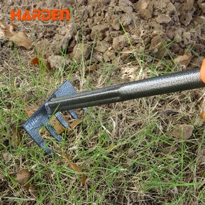 Harden Wholesale Mini <span class=keywords><strong>houe</strong></span> <span class=keywords><strong>de</strong></span> <span class=keywords><strong>jardin</strong></span> professionnelle en acier au carbone sur mesure avec manche en TPR - Product Image 5