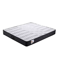 Matelas hybride moderne chinois Rucas de haute qualité avec surmatelas, fonctions de massage rafraîchissant, éponge pliable, 23 cm, douceur moyenne, garantie 10 ans