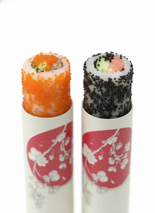 Envase desechable para <span class=keywords><strong>sushi</strong></span> para llevar, cilindro redondo de papel, embalaje con diseño personalizado - Product Image 2