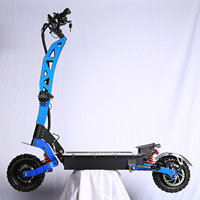 Abd stok depo ücretsiz kargo teslimat 120km aralığı 80 KM/H hız alüminyum alaşımlı çerçeve 6000W çift motorlu elektrikli e-scooter