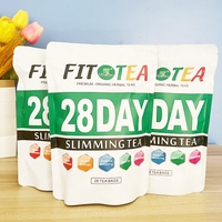 Winstown Factory Detox Tea 28 jours de tisane pour la désintoxication corporelle pour le nettoyage du côlon