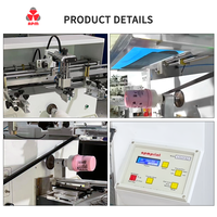 Máquina de Serigrafía Semiautomática APM S650, Área de Impresión 200x630mm, 1 Estación, Uso Universal para las Industrias del Vidrio y Plástico