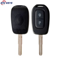 Coque de remplacement de clé de voiture de bonne qualité à 2 boutons pour clé de voiture Renault
