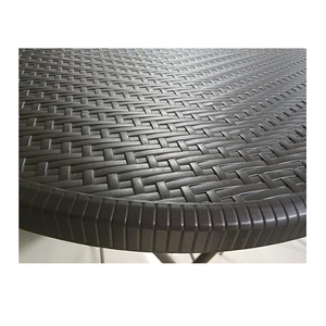Tavolo Pieghevole in Plastica <span class=keywords><strong>per</strong></span> Eventi all'Aperto, Tavolo Alto <span class=keywords><strong>da</strong></span> Cocktail con Design in Rattan <span class=keywords><strong>per</strong></span> Feste o Matrimoni - Product Image 3