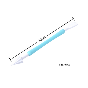 Ensemble d'outils de modelage de fondant, 9 pièces, décoration de gâteau, stylo à découper au chocolat, cuisine, bricolage, tapis de <span class=keywords><strong>pâtisserie</strong></span>, vente en gros - Product Image 2
