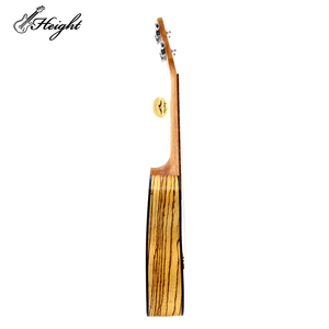 Ukelele de madera de cebra de 23 pulgadas, <span class=keywords><strong>guitarra</strong></span> eléctrica de bajo clásica acústica, ukelele de <span class=keywords><strong>concierto</strong></span> - Product Image 4
