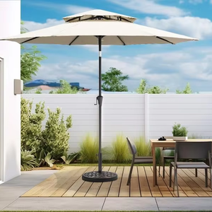 Base <span class=keywords><strong>de</strong></span> <span class=keywords><strong>parasol</strong></span> <span class=keywords><strong>de</strong></span> jardin <span class=keywords><strong>en</strong></span> <span class=keywords><strong>fonte</strong></span> robuste support <span class=keywords><strong>de</strong></span> parapluie <span class=keywords><strong>de</strong></span> conception florale ronde pour mobilier d'extérieur pour cour gym utilisation extérieure - Product Image 1