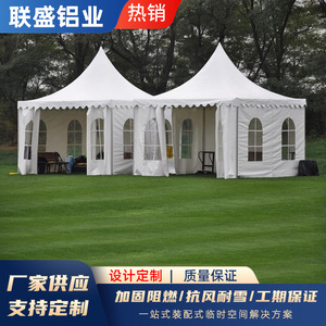 Carpa para Ferias Comerciales, Cuadrada, de Tela Oxford, Impermeable, para Todas las Estaciones, Pabellón Exterior para Exposiciones - Product Image 4