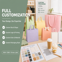 Sac cadeau réutilisable en non-tissé, imprimé floral, couleur personnalisée pour les poignées, écologique, logo personnalisé pour les cadeaux de mariage