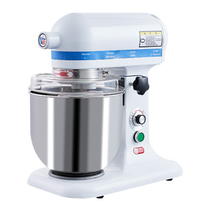 เครื่องผสมนมสดเชิงพาณิชย์ 7 ลิตร แบบตั้งโต๊ะ อุปกรณ์เบเกอรี่ ถังผสมไฟฟ้าความเร็วเดียว - Product Image 4