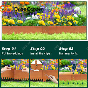 รั้วขอบเตียงดอกไม้ทำจากหินคอนกรีต - Product Image 5