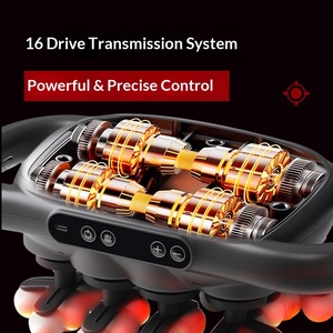 Pistolet de massage multi-têtes à percussion pour tissus profonds, vente en gros d'usine, OEM ODM, récupération musculaire, relaxation corporelle complète AS - Product Image 6