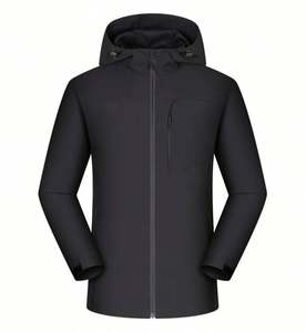 Custom Logo Sportswear Woolen Plush Knitting Wholesale Soft <b>Shell</b> Pullover Jacket Hoodie Jacket Waterproof Breathable Zipper - Product Image 4