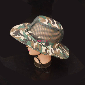 Camouflage Bucket <b>Hat</b> Breathable Summer Outdoor <b>Fishing</b> <b>Hat</b> <b>For</b> <b>Men</b> Adult Sports Cap - Product Image 4