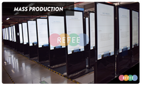 Pantallas Lcd de 43 pulgadas para reproductor de publicidad, pantalla táctil de señalización Digital, 4K