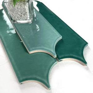 Baldosa de metro en forma de pluma Irregular, baldosa Digital 3D, artística, Irregular, verde, precio de fábrica - Product Image 3