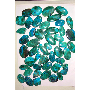 AAA Quality <b>Rainbow</b> Chrysocolla Cabochon Natural Loose Gemstone with Color Play for Pendants Wholesale Price - Product Image 2