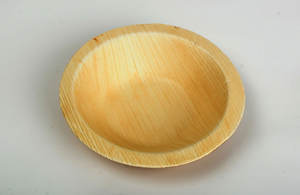 Tazón Redondo de Hoja de Areca de 5 Pulgadas, Ecológico, Desechable, Biodegradable, Tazón para Servir Alimentos de Hoja de Palma, Vajilla Natural - Product Image 3