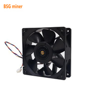 Kipas Pendingin untuk ASIC Miner 6000RPM 7200RPM 4800RPM 12038 DC12V <150W 12X12X3.8Cm Bahan ABS Aksesori Prosesor Data Komputer