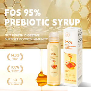 Dolcificante Naturale Sano ad Alto Contenuto di Fibre e Basso Contenuto di Carboidrati, 95% Frutto-oligosaccaride FOS, Sciroppo Dimagrante a Bassa Dolcezza - Product Image 2