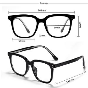 Vente en gros de montures rondes de style <span class=keywords><strong>GM</strong></span> HBK-Construction à noyau à broches TR90 et CP-Verres de prescription filtrant la lumière bleue OEM - Product Image 4