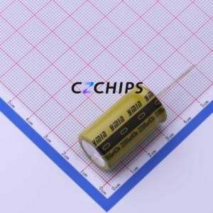 Condensador Electrolítico de Aluminio de Orificio Pasante LKMJ3151J222MF, D18xL31.5mm 2200uF 20% 63V 3.67A-100kHz - Product Image 1