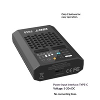 Chargeur Isdt Ester PD60 60W 1-4S pour batteries lithium et Ni-Cr, charge rapide, pour ailes fixes