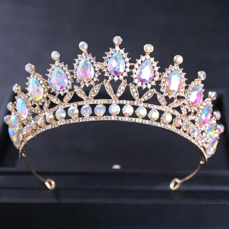 Luxury Baroque Queen Crown Tiaras - Perfect for Weddings display picture 2