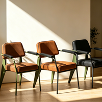 Combinaison table et chaises carrées en fer modernes, mobilier de restauration écologique pour restaurants, cafés, usage extérieur et bar à domicile