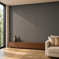 Nouvelle dalle de pierre artificielle en treillis imitation bois 2027, 1200x600mm, panneau en PU pour murs décoratifs