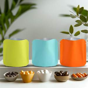 ถุงอลูมิเนียมฟอยล์ขนาดเล็ก8x8 + 2ซม. ปิดผนึก3ด้านสูญญากาศทรงสี่เหลี่ยมขนาดเล็กสำหรับอาหารชาและอาหารทารกอมยิ้มปั๊มร้อนสำหรับตัวอย่าง - Product Image 4