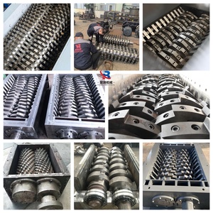 Hiệu Suất Tốt Nhỏ Máy Nghiền Kim Loại <span class=keywords><strong>Mini</strong></span> Máy Nghiền Kim Loại Đôi Trục Shredder Thép Thanh Xe Máy Xe - Product Image 4