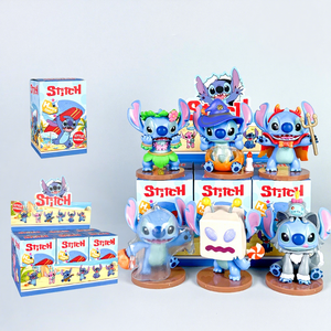 Caja Sorpresa de Figuras de Acción de PVC de <span class=keywords><strong>Stitch</strong></span> <span class=keywords><strong>y</strong></span> Angel, Coleccionables, Adornos para Coche, Juguetes de Moda, Regalos de Halloween <span class=keywords><strong>y</strong></span> Navidad - Product Image 1