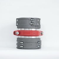 Raccord auto-verrouillant grand diamètre 4, 5 et 6 pouces pour tuyau d'incendie LDH