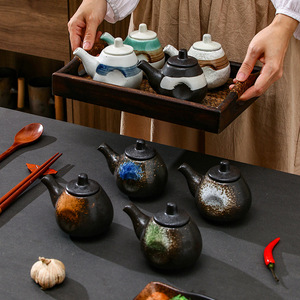 Harmony New Condimento Restaurante Salsa Vinagre <span class=keywords><strong>Oliva</strong></span> Suministros de cocina Estilo Japonés Cerámica Salsa de soja Olla - Product Image 5