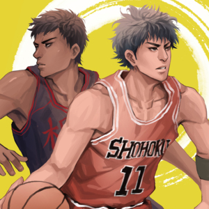Murale de joueur de basket-ball de dessin animé, pour chambre d'adolescent, salle d'e-sport, décoration personnalisée colorée et durable - Product Image 1
