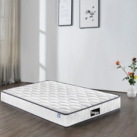 Matelas de lit double Queen pour hôtel, personnalisé, confortable, de haute qualité, à ressorts Bonnell et mousse, à prix abordable