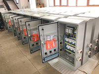 Norme européenne de carte de circuit imprimé de panneau de commande d'électricité de boîtier de distribution d'acier inoxydable imperméable extérieur IP65