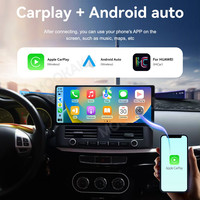 MOOKAKA Autoradio Android 12.3 "Navigation Auto Play Android 13 Système Lecteur DVD de voiture pour Mitsubishi Wing God 2010-2017