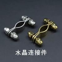 Clip de suspension réglable en cristal pour écran, matériel de fixation pour panneaux de verre sécurisés dans les cloisons décoratives