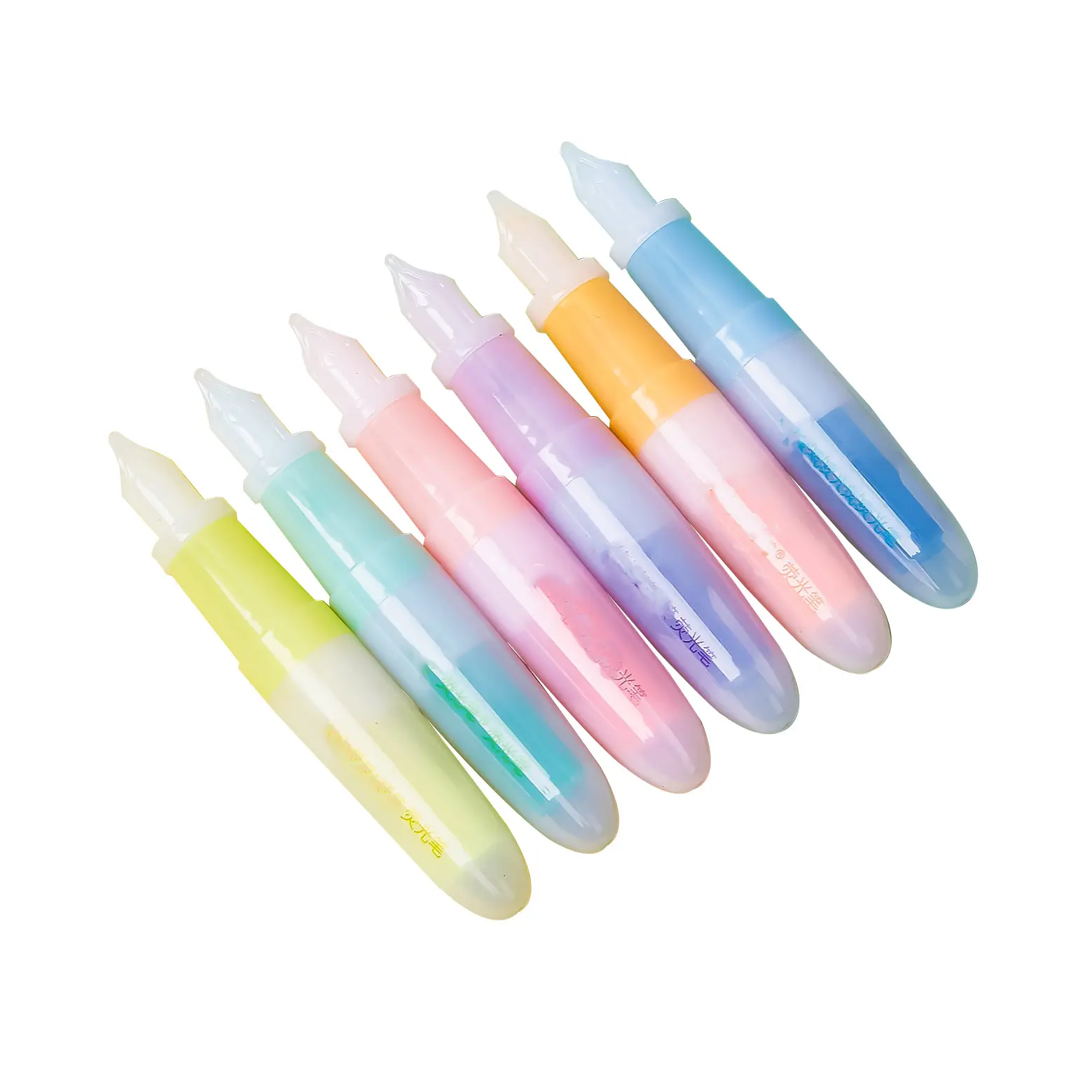 Penna stilografica Styling evidenziatore penna studente bambini carino pennarello Color caramella Set per colorare disegno che spiega il diario
