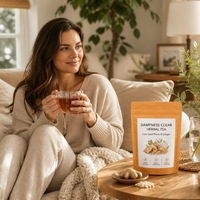 Tisane Détoxifiante aux Herbes 5g x 20 Sachets Pyramidaux Yuzetang Durée de Conservation 18 Mois Fabriqué en Chine Administration Orale Équilibre Corporel Agilité