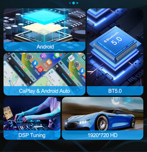 Radio para Auto Android 14 con Pantalla Táctil 3K de 14.9 Pulgadas, Navegación GPS Estéreo para BMW CICl NBT/EVO Serie 5 2011-2017 - Product Image 6