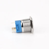 Bouton poussoir 19 mm 5A/250V à verrouillage étanche