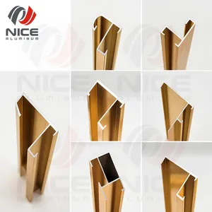 Factory Aluminum Frame Profile For Picture Frame/Photo Frames/Mirror Frames Aluminum Extrusion Profiles