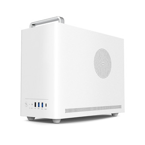 <span class=keywords><strong>Mini</strong></span> funda pequeña para PC de juegos de alto rendimiento, Esports de lujo con ventilador ARGB y refrigeración por agua, carcasa y torres de ordenador ATX - Product Image 4